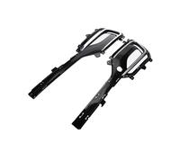 Compatible Con Hyundai Para Santa Fe Para Sport 2017-2018 Cubierta Antiniebla Delantera Automática Rejilla Parachoques Antiniebla Marco Lámpara Antiniebla Accesorios coche