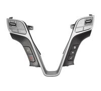 Compatible con Hyundai para Santafe DM 2012 2013 2014 2015 2016 2017 Interruptor de botón de volante de coche, piezas de interruptor de teléfono de contestación de coche, accesorios de coche