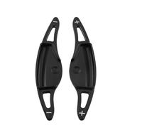 Compatible con Hyundai para SantaFe HEV MX5 2023 2024 Extensión de palanca de cambios para volante de coche paletas cambio velocidad(Black)