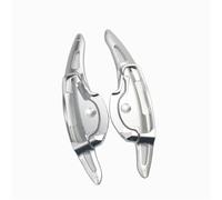 Compatible con Hyundai para Santafe para Santa Fe 2018 2019 2020 2021 para HEV para Plug-in para Hybrid Extensión De Cambio De Volante De Coche Paleta Cambio Volante(Silver)