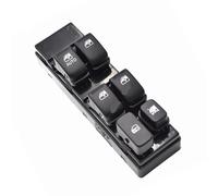 Compatible Con Hyundai Para Sonata GLS 4 Puertas 2.7L 2003 2004 Vehículos Fuente Alimentación Principal Interruptor Regulador Ventana Delantera Izquierda OEM: 93570-3D121 Ventana Botón Eléctrico