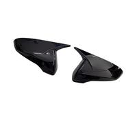 Compatible Con Hyundai Para Veloster 2018 2019 2020 2021 2022 2023 Cubierta De Espejo Retrovisor Lateral, Tapa De Ala, Pegatina Embellecedora Para Puerta Exterior Partes Coche(Negro)