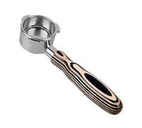 Compatible Con IKAPE, Portafiltro Sin Fondo, Compatible Con Delonghi/Barsetto/Berivlle/Lamarzocco/Flair58/ECM/Lelit/wega Mango De Madera De Color 51/54/58 Mm.(54MM Breville)