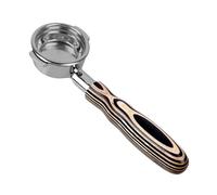 Compatible Con IKAPE, Portafiltro Sin Fondo, Compatible Con Delonghi/Barsetto/Berivlle/Lamarzocco/Flair58/ECM/Lelit/wega Mango De Madera De Color 51/54/58 Mm.(58MM E61 Lamarzocco)
