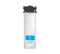Compatible con Impresora Epson Workforce Pro WF-C5890DWF C5390DW T11D1- T11D4 Tinta T11D T11C con Cartucho De Chip T11C1-T11C4(T11D-Cyan)