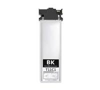 Compatible con Impresora Epson Workforce Pro WF-C5890DWF C5390DW T11D1- T11D4 Tinta T11D T11C con Cartucho De Chip T11C1-T11C4(T11C1-Black)