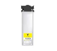 Compatible con Impresora Epson Workforce Pro WF-C5890DWF C5390DW T11D1- T11D4 Tinta T11D T11C con Cartucho De Chip T11C1-T11C4(T11C4-Yellow)