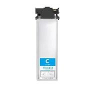 Compatible con Impresora Epson Workforce Pro WF-C5890DWF C5390DW T11D1- T11D4 Tinta T11D T11C con Cartucho De Chip T11C1-T11C4(T11C2-Cyan)