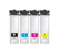 Compatible con Impresora Epson Workforce Pro WF-C5890DWF C5390DW T11D1- T11D4 Tinta T11D T11C con Cartucho De Chip T11C1-T11C4(T11C-4Color)
