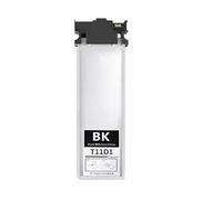 Compatible con Impresora Epson Workforce Pro WF-C5890DWF C5390DW T11D1- T11D4 Tinta T11D T11C con Cartucho De Chip T11C1-T11C4(T11D-Black)