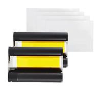 Compatible con Impresora fotográfica Xiaomi 1S, Papel fotográfico con Respaldo Adhesivo de Alta definición en Color, 6 Pulgadas con Cinta, Papel fotográfico for Impresora(2PCS Ribbon 80 Paper)