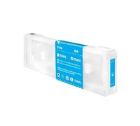 Compatible con impresoras de Gran Formato EPSON P6000, P7000, P8000, P9000, Cartucho de Tinta Recargable vacío Europeo con Chip, 700 ml de Alta Capacidad, T8041, T8049, T804A(Cyan)