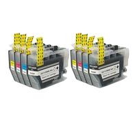 Compatible con impresoras de inyección de Tinta Brother, Juego de Cartuchos de Tinta Premium LC-3211 LC-3213 de Alto Rendimiento, Paquete de 2(2set 3213)