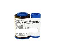 Compatible con impresoras de Tarjetas Zebra P330I/P430I | 800015-440 Cinta YMCKO - 200 Impresiones/Rollo for creación de Tarjetas de Color