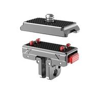 Compatible con Insta360 X2/X3/X4/Ace/Ace Pro - Placa de Montaje con Adaptador de trípode de liberación rápida magnética(Magnetic Adapter Set)