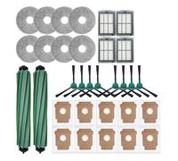 Compatible con iRobot Roomba Plus 405 Combo / 505 Combo Robot Aspirador Repuestos Cepillos Laterales Principales Paños de Mopa Filtros Bolsas for Polvo Accesorios