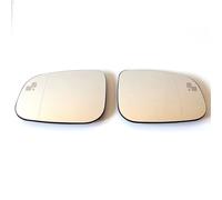 Compatible Con JAGUAR Para XF XJ XK XE Para X-Type 2008-2017 2018 2019 2020 Vidrio De Espejo Para Gran Angular De Advertencia De Para Punto Ciego Lente De Marcha Atrás Espejo(Pair)