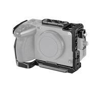 Compatible con Jaula de cámara Sony FX3 y FX30 con Abrazadera for Cable, riel NATO y Orificios ARRI de 3/8" for Mango XLR(2)