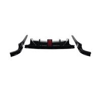 Compatible con Jeep Grand Cherokee modificado con cuatro salidas de escape (salida en forma de H) 2014-2022. Incluye difusor de parachoques trasero de 3 piezas con .(Glossy Black)