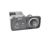 Compatible Con Jeep Para Cherokee KL 68139536AC Encendedor USB SD Conector AUX Conector USB Coche Conector