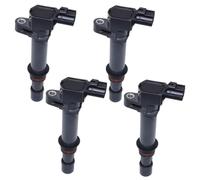 Compatible Con Jeep Para Cherokee Para Laredo Para Commander. Bujías Y Bobinas De Encendido 56028138AF. Paquete de bobina de encendido(4pcs)