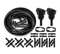 Compatible Con Jeep Para Compass Para Grand Para Cherokee 2007-2017 Limpiaparabrisas Lavadora Jet Boquilla Manguera Lavadora Jet Y Manguera De Fluido Con Conector Boquilla Lavaparabrisas