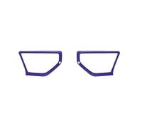 Compatible Con Jeep Para Gladiator JT Para Wrangler JL 2018-2023, Cubierta De Anillo Decorativo Para Altavoz Pilar A, Accesorios De Protección Interior Decoración interiores