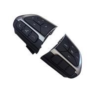 Compatible Con Jeep Para Renegade Para Compass Interruptor De Volante De Coche Botón De Control De Crucero Interruptor De Control De Voz 60955161 60955162 Botones Volante(Set)