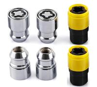 Compatible Con Jeep Para Wrangler 2018-2023 Para Grand Para Cherokee 2011-2024 Tuercas De Bloqueo De Rueda De Acero Tornillos Automóviles
