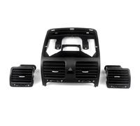 Compatible con Jetta MK5. Juego de Rejillas de ventilación de Salida de Aire Central para el Tablero del Aire Acondicionado del Coche 1KD819703 1K0819709