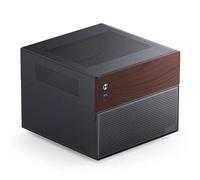Compatible con Jonsbo N4, Carcasa de Aluminio for NAS, 6 bahías de Unidad MATX SFX silenciosa(Black)
