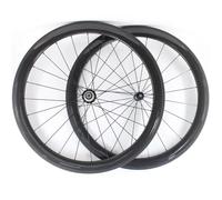 Compatible con Juego de Ruedas de Carbono 700C 3K/UD/12K. | Múltiples tejidos; opciones tubulares/de cubierta sin cámara; compatibilidad con frenos de disco/llanta