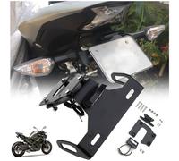 Compatible Con Ka-wasaki Z900 2017-2022 Kit Eliminador De Guardabarros De Motocicleta Soporte De Placa De Matrícula Accesorios De Moto Ordenados Traseros Con Soporte De Luces Led Intermitentes, Aleaci