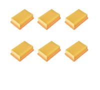 Compatible Con Kärcher, Aspiradora Multiusos MV4 MV5 MV6 WD4 WD5 WD6, Accesorios De Filtro Plisado Plano, Parte 2.863-005.0(6pcs)