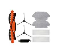 Compatible con Kärcher RCV 3 Robot repuestos de aspiradora Accesorios Cepillo Lateral Principal Filtro Hepa Trapo de fregona(Set B)