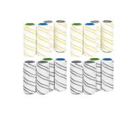 Compatible Con Karcher, FC7 FC5 FC3 Rodillos De Microfibra For 2.055-006.0 For Limpiar Pisos Duros Rodillos De Repuesto For El Hogar Inteligente(Chocolate)