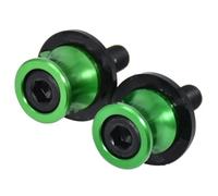 Compatible con Kawasaki Z900 RS SE Z500 Z650 Z800 Z1000 R SX ZX6R ZX10R NINJA 650 500 M8 M10 Tornillo del soporte del deslizador del carrete(Green 10MM)