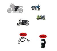 Compatible con KEEWAY Superlight 2017 Funda Pierna Gaucho TERMOSCUD Tucano Urbano R118-X Universal para Motocicletas Impermeable TÉRMICO Interior DE Piel SINTÉTICA
