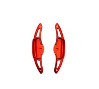 Compatible con Kia para K5 2021 2022 2023 2024 2025 2 Piezas LHD RHD Extensión De Palanca De Cambios para Volante De Coche. Paleta Cambio Volante(Red)