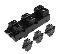 Compatible con Kia para Picanto 2012 2013 2014 2015 Botón de interruptor de elevalunas eléctrico 935701Y200 935751Y000 Interruptor Mando Elevalunas(A set)