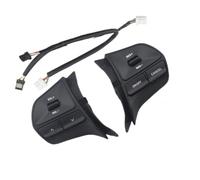 Compatible Con Kia Para Rio 2012-2016 Interruptor Volante Coche Silenciador Volumen Para Control De Crucero De Canción Botón Multifunción Audio Inalámbrico Auto Botones Volante