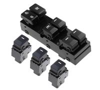Compatible con Kia Para Sportage 2011-2016 Interruptor de elevalunas eléctrico para coche 93575-1H000 93570-3W400WK 93570-3W450 Interruptor Mando Elevalunas(A set)