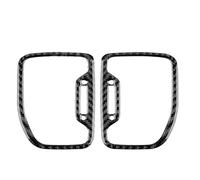 Compatible Con Kia Para Sportage 2017 2018 2019 LHD RHD Para Marco Salida Aire Lateral Coche Cubierta Embellecedora Interior Adhesivo Protección Accesorios Accesorios decoración(Negro)