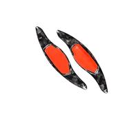 Compatible con Kia para Stinger para GTS para Hatchback 2019 Fibra De Carbono Control del Volante Extensión De Paleta De Cambio Piezas Accesorios Paleta Cambio Volante(Forged Pattern)