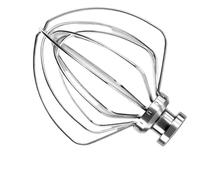 Compatible Con Kitchenaid, Batidor Mezclador De Acero Inoxidable K45WW De 4,5-5 QT, Compatible Con 6 Cables