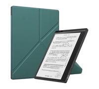 Compatible con Kobo Elipsa 2E 10.3'' Funda para Lector electrónico de Piel sintética Resistente a Golpes, Plegable, con función de Reposo/activación automática.(Green)