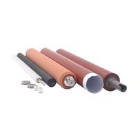 Compatible con Konica Minolta, Kit de Rodillo de presión de Rodillo de Espuma de película fusor, buje de rodamiento de Rodillos de Cepillo for Bizhub C654 C754 C554(One Set Kit)
