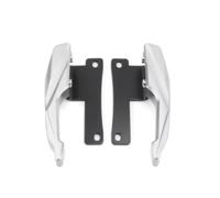 Compatible con KOVE 321R ZF300 321 R reposabrazos Trasero Modificado CNC Motocross Mango Trasero de Pasajero Barra de Agarre Gruesa(Ordinary Silver)