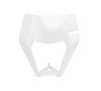 Compatible con KT&M 2017-2019 SX Motocross,accesorios de iluminación todoterreno, protector de máscara para faro de motocicleta. Soporte de Barra de Luz(White)