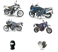 Compatible con KTM 1290 Super Adventure R 2017 al 2020 Cubrepiernas Gaucho R119-X Termoscud Tucano Urbano universal para moto cubierta térmica impermeable cortavientos